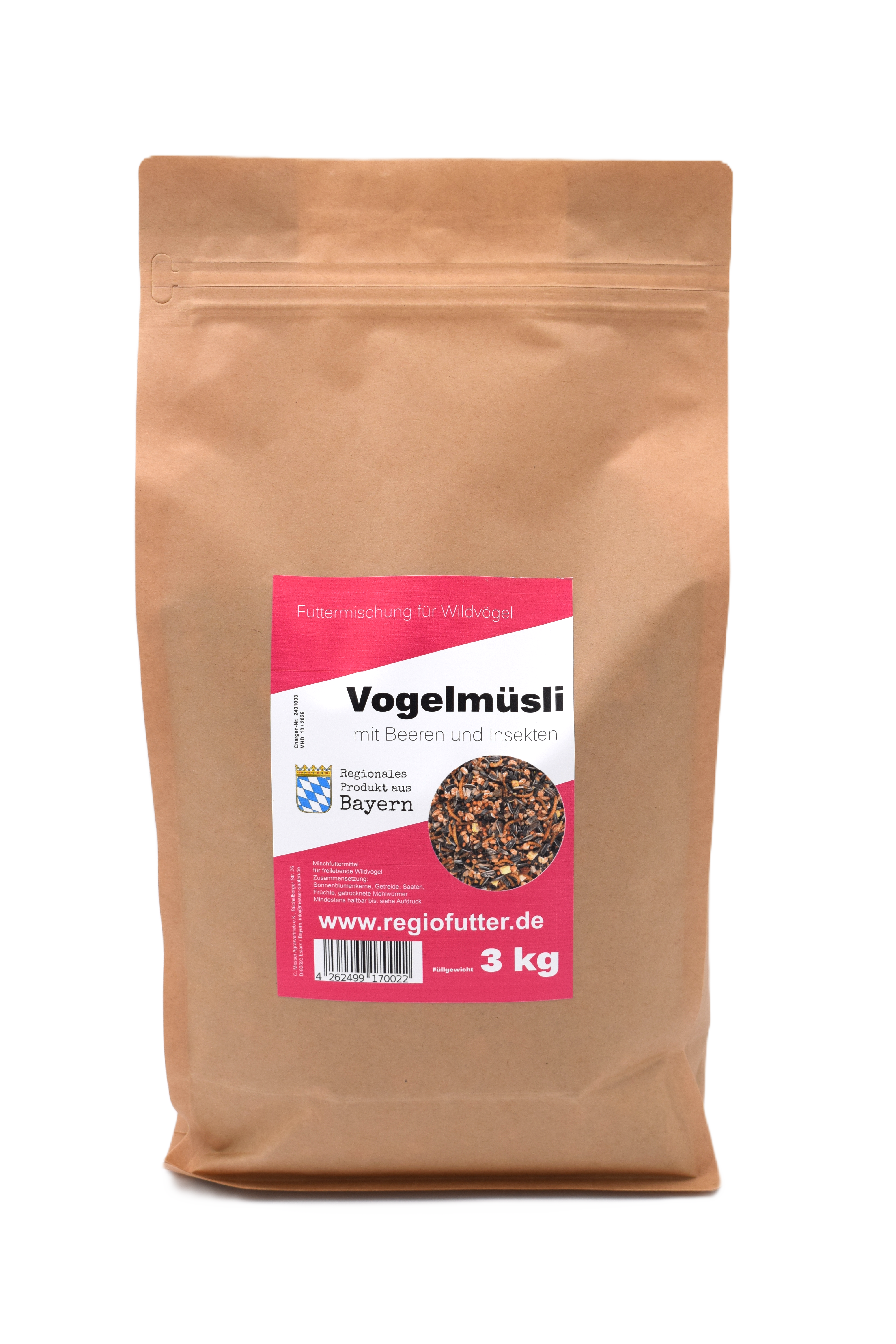 Vogelmüsli (3kg) 